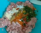 A picture of step 1 of Muthi Kabab/Gola Kabab.