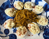 A picture of step 3 of Deviled eggs.