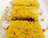 A picture of step 1 of Kunafa with Peanuts and Mixed Nuts.
