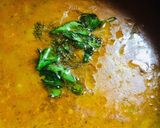 A picture of step 1 of Green peas masala.