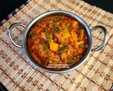 A picture of step 5 of Mix Veg Kadai.