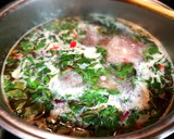 Foto del paso 8 de la receta: Sopa de garrofons con jamón curado y tagliata