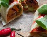 Une image de l'étape 10 de 🥗🌮🌽wraps🥑 saumon 🍣 légumes de saison 🌶️🫑🍂.