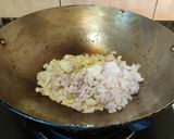 A picture of step 3 of Roasted Green Eggplant Mash or Hare Baingan ka Bharta.
