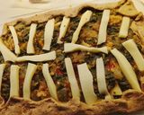 Foto del paso 5 de la receta: Tarta integral verduras/pollo/mozzarella
