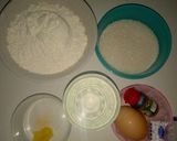 Foto langkah ke 1 dari resep Bolu Air 1 Telur Tanpa Mentega Tanpa Minyak.