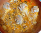 Foto del paso 10 de la receta: Muslos de pollo con espaguetis partidos y Sindhi biryani