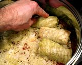 Töltött káposzta recept fázis 12 fotója