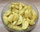 Fűszeres sült krumpli recept lépés 3 foto