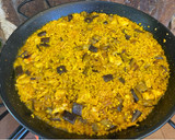 Foto del paso 7 de la receta: Paella de berenjena y pollo