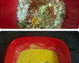 A picture of step 1 of Pudla Sandwich.