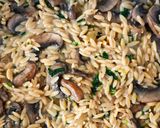 Une image de l'étape 4 de Pâtes Orzo Aux Champignons.