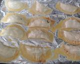 Foto del paso 5 de la receta: Obleas rellenas de atún pisto y huevo duro