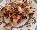 Foto del paso 3 de la receta: Brochetas de pollo y calabacín a la plancha