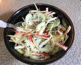 A picture of step 6 of Sunomono with Surimi and Cucumber ~Japanese-Style Vinaigrette Salad~.