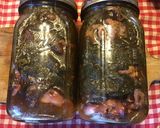 A picture of step 4 of California Farm Pickled Seaweed Kelp with Calamari.
