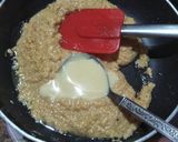 A picture of step 6 of Carrot Mawa fudge.(A Quick treat).