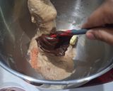 Foto langkah ke 4 dari resep Double Chocolate Sourdough Bread.