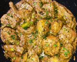 A picture of step 10 of White Chicken Karahi With Rogani Naan.