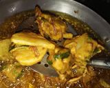 A picture of step 3 of Viazi karai #4weekschallenge.