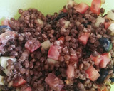 Foto del paso 8 de la receta: Ensalada de lentejas con vinagreta de tahin
