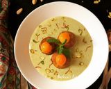 A picture of step 10 of Mango Paniyaram in Kesar Pista Firni.