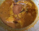 A picture of step 5 of Amba Khatta/Mango Jaggery curry.
