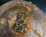 A picture of step 3 of Dahi- Masala baingan.
