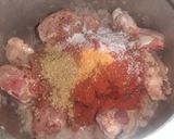 A picture of step 2 of Chicken masala curry.