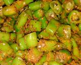 तिखी मसाला मिर्च(tikhi masala mirch recipe in hindi) रेसिपी चरण 3 फोटो