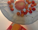 Une image de l'étape 2 de Mousse aux pêches et aux cerises.
