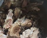A picture of step 1 of Mutton Curry.