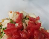 A picture of step 2 of Chick pea Salad.