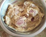 Mustáros - hagymás tarja vele sült burgonyával recept fázis 1 fotója