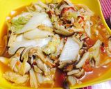 Hình bước làm 2 của món Cải thảo xào nấm hương