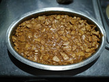 Postre frío de galletitas María