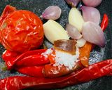 Foto langkah ke 3 dari resep Sambal terong kukus.