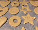 Gesztenyés linzer (tej-tojás és gluténmentes) recept fázis 3 fotója