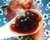 Hình bước làm 1 của món Đùi gà nướng mật ong