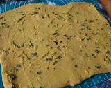 Foto langkah ke 5 dari resep Garlic Cheese Pumpkin Bread.
