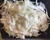 A picture of step 1 of Bhuna gosht /Bhuna mutton.