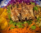 Hình bước làm 3 của món Salad Sắc Màu Âu Á