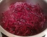A picture of step 2 of Beetroot Pachadi.