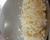 A picture of step 1 of Gobindobhog rice (sweet).