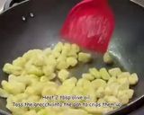 A picture of step 10 of Fresh Herb Gnocchi with Tomato, Basil and Mozzarella.