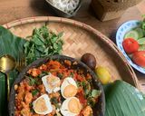 Foto langkah ke 6 dari resep Sambal tempe telur asin.