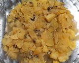 Foto del paso 4 de la receta Mermelada de kiwi amarillo (gold) y manzana sin azúcar en el microondas