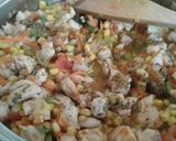 Foto del paso 7 de la receta: Lasaña de espinaca, mix de verduras, pollo y queso de cabra