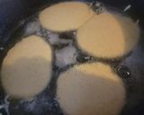 A picture of step 3 of Hoe Cakes (Fried Cornbread).