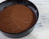 A picture of step 1 of Chocolate Sponge Cake with White Chocolate Filling.